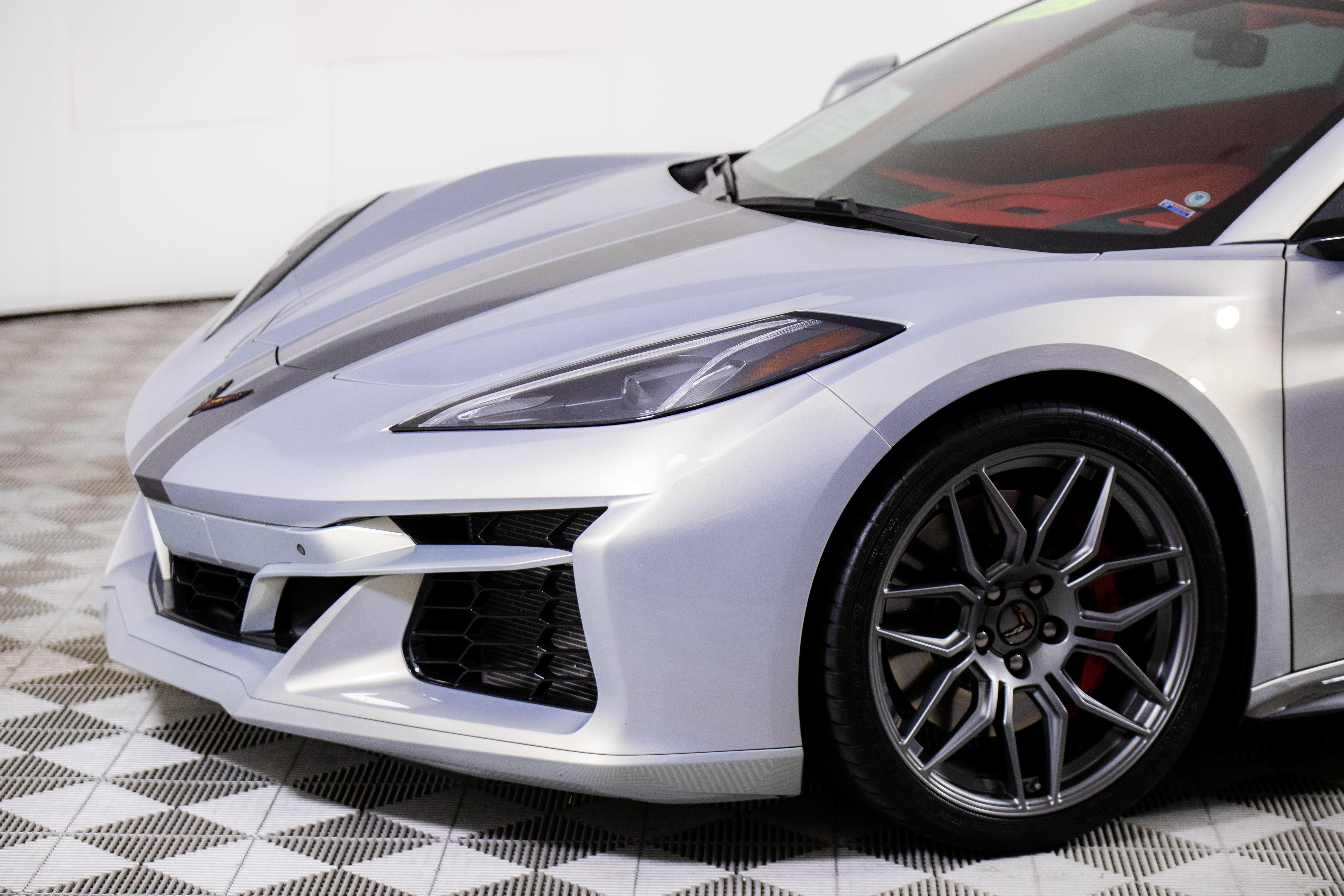 Acabado cerámico Sky Shine — brillo espejo en Corvette Z06